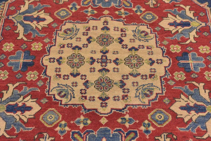 Detail image of 5' x 6' 10 Hand Knotted Kazak Rug