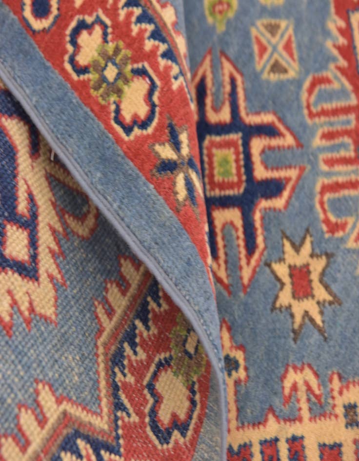 Detail image of 5' x 7' Hand Knotted Kazak Rug