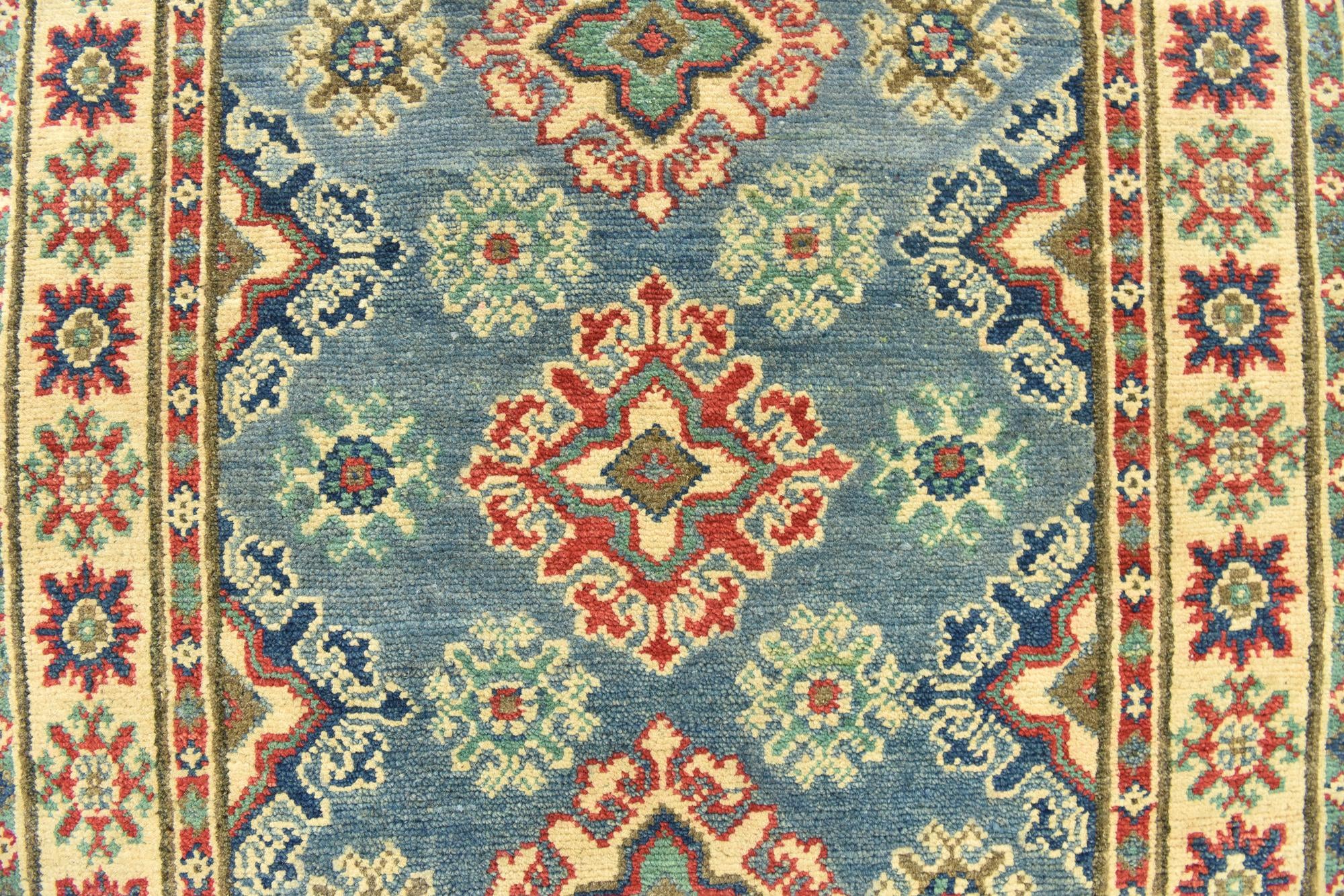 80cm x 120cm anudado a mano Kazak Alfombra