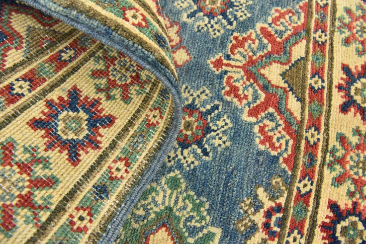 Detail image of 2' 7 x 4' Hand Knotted Kazak Rug