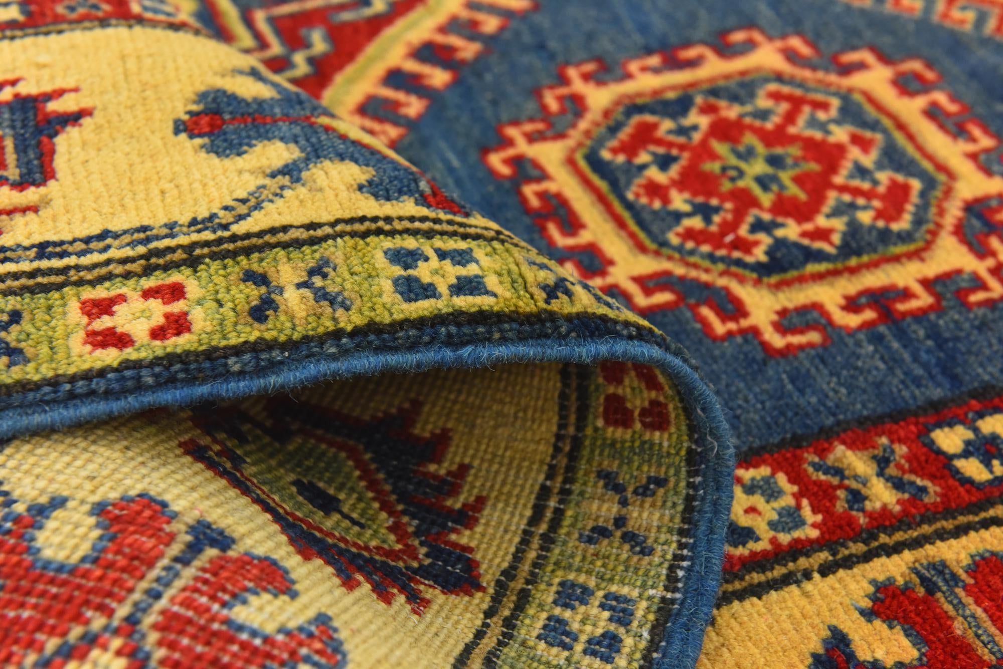 3' 10 x 6' Hand Knotted Kazak Rug