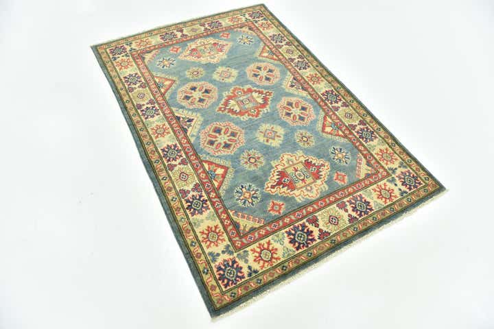 3' 10 x 5' 10 Hand Knotted Kazak Rug