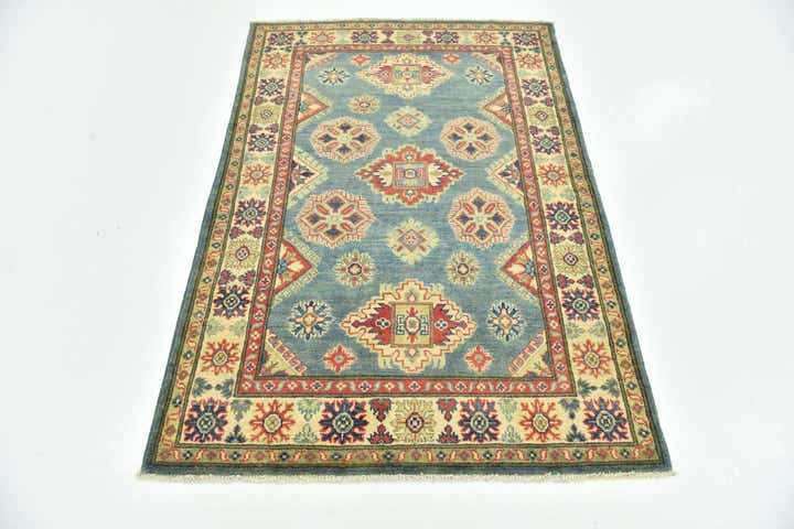 3' 10 x 5' 10 Hand Knotted Kazak Rug