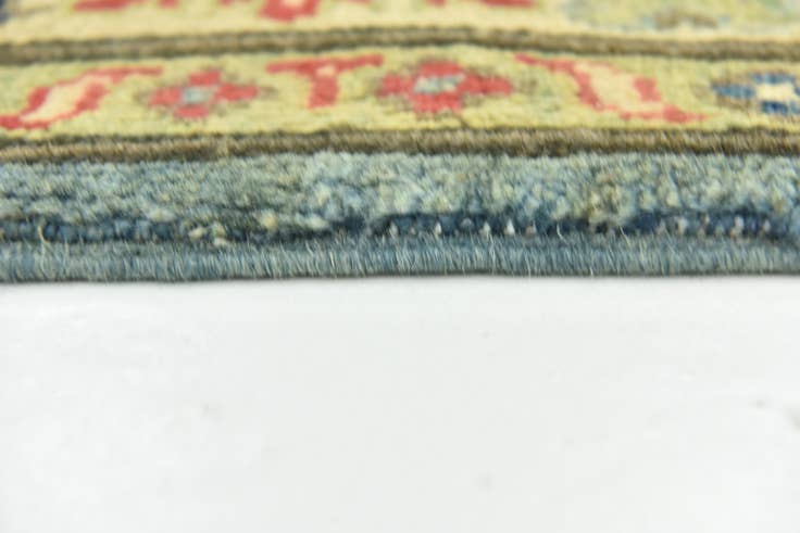 Detail image of 3' 10 x 5' 10 Hand Knotted Kazak Rug