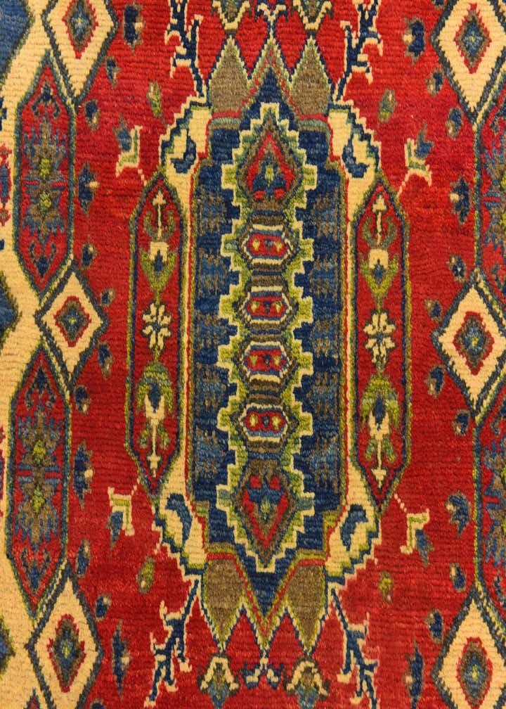 4' x 6' Hand Knotted Kazak Rug