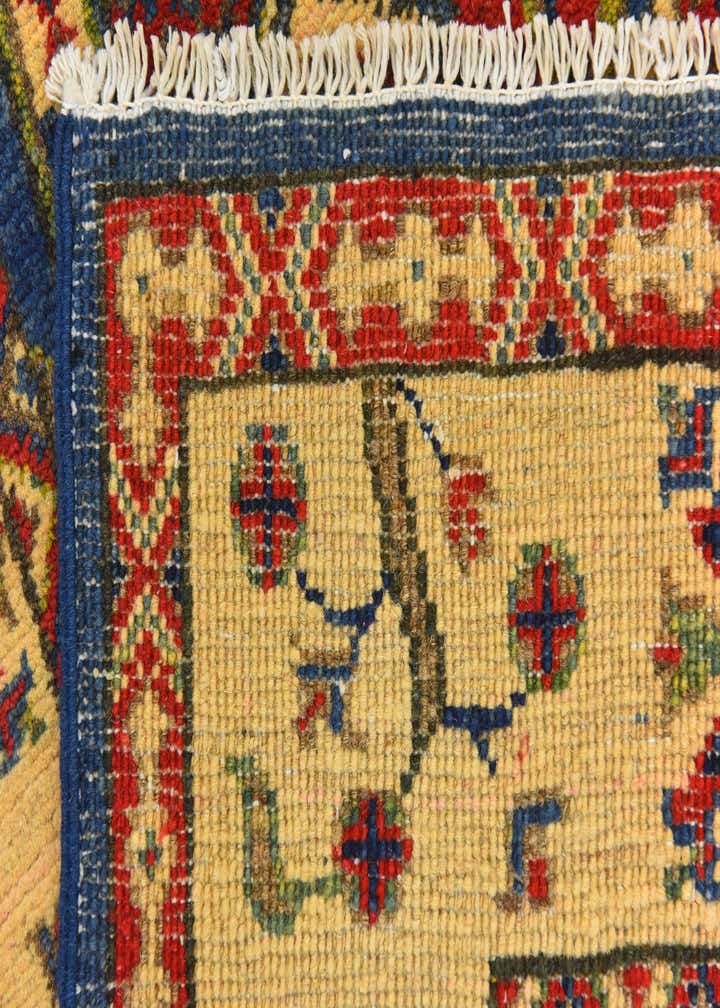 4' x 6' Hand Knotted Kazak Rug