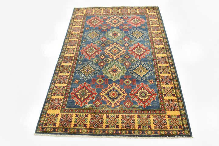 4' 2 x 6' 2 Hand Knotted Kazak Rug