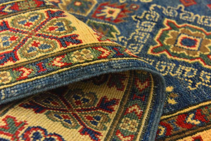 4' 2 x 6' 2 Hand Knotted Kazak Rug