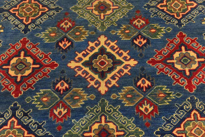 5' 2 x 6' 10 Hand Knotted Kazak Rug