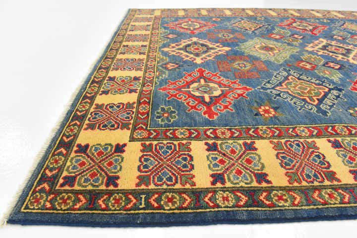 5' 2 x 6' 10 Hand Knotted Kazak Rug