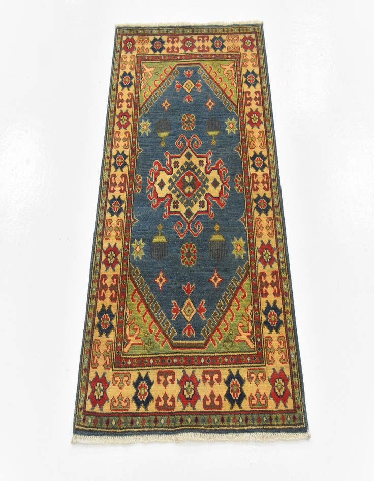 Detail image of 2' 8 x 4'  Hand Knotted Kazak Rug