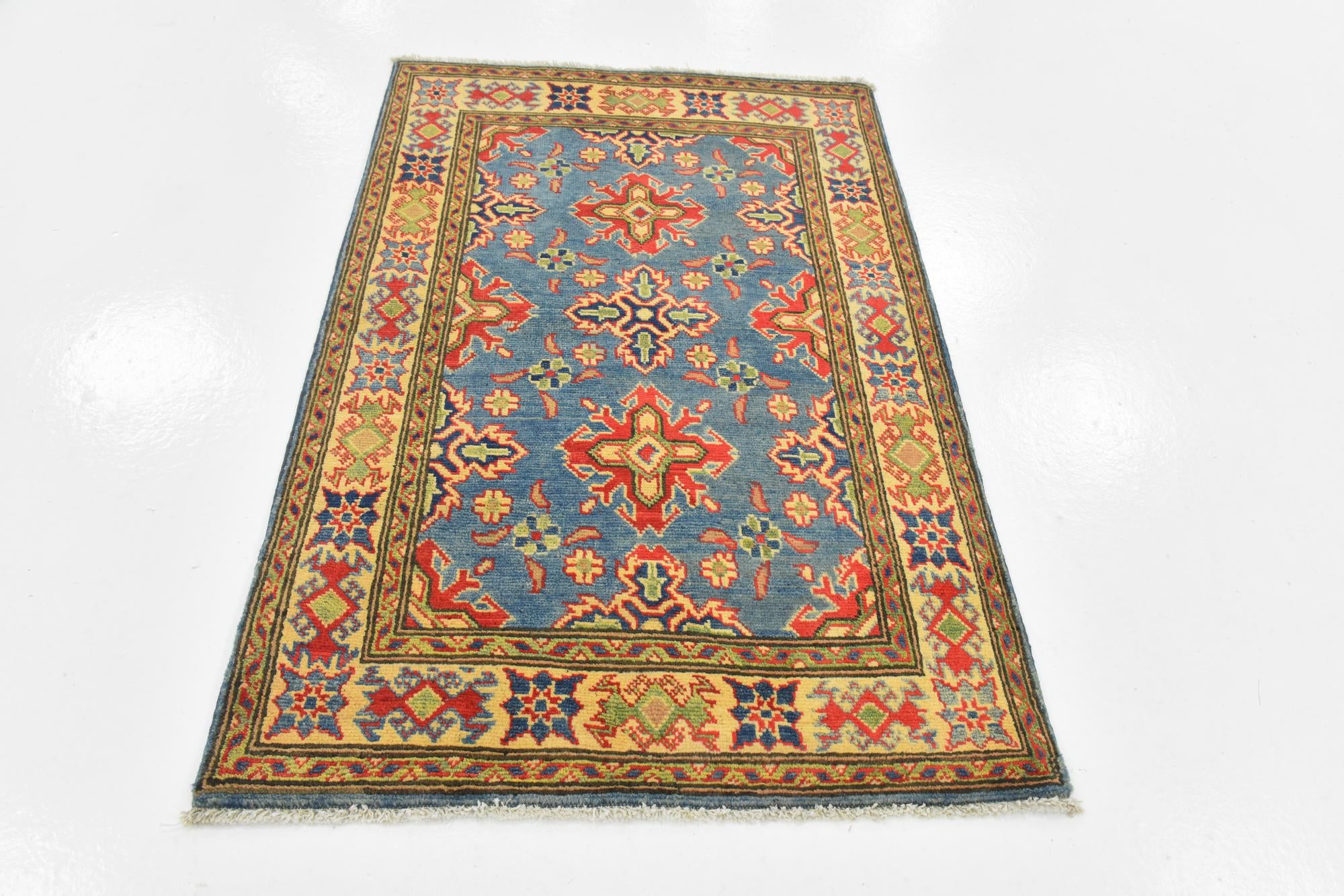 2' 9 x 4' 1 Hand Knotted Kazak Rug