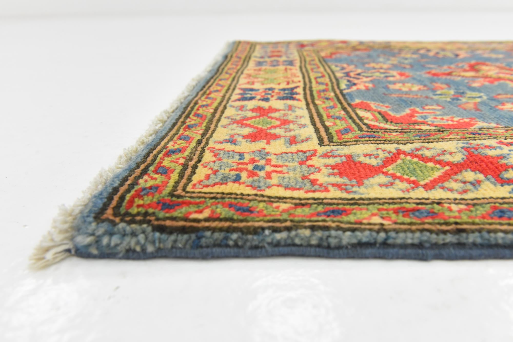 2' 9 x 4' 1 Hand Knotted Kazak Rug