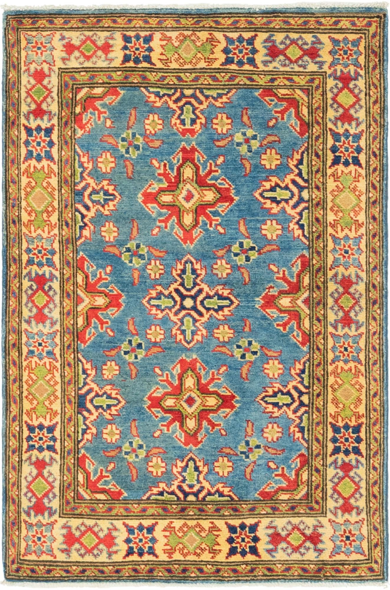 2' 9 x 4' 1 Hand Knotted Kazak Rug