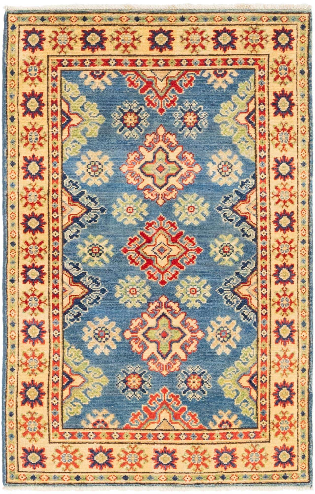 2' 7 x 4' 1 Hand Knotted Kazak Rug