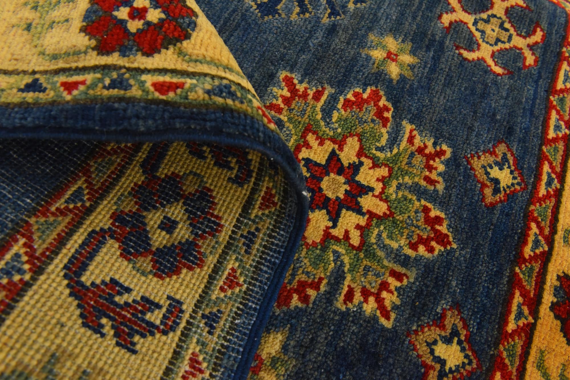 2' 10 x 4' 2 Hand Knotted Kazak Rug