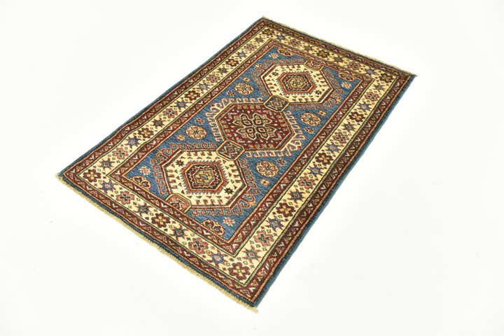 2' 8 x 4' 2 Hand Knotted Kazak Oriental Rug