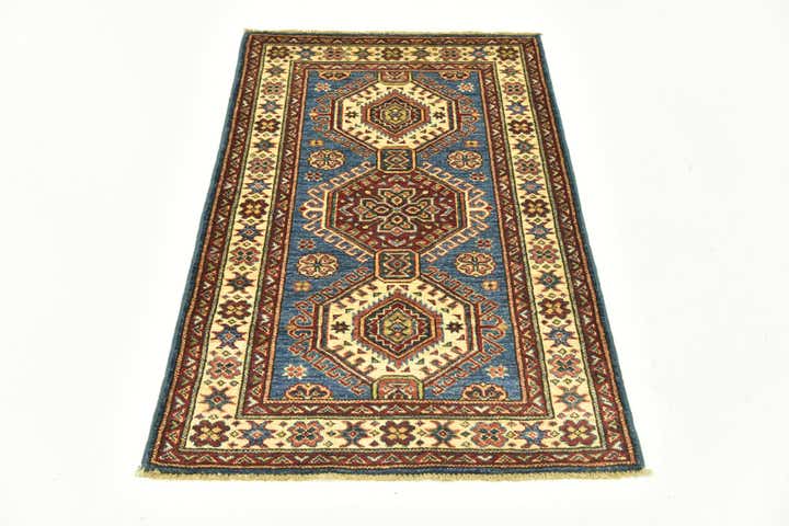 2' 8 x 4' 2 Hand Knotted Kazak Oriental Rug