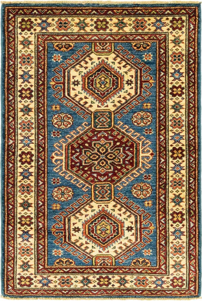 2' 8 x 4' 2 Hand Knotted Kazak Oriental Rug
