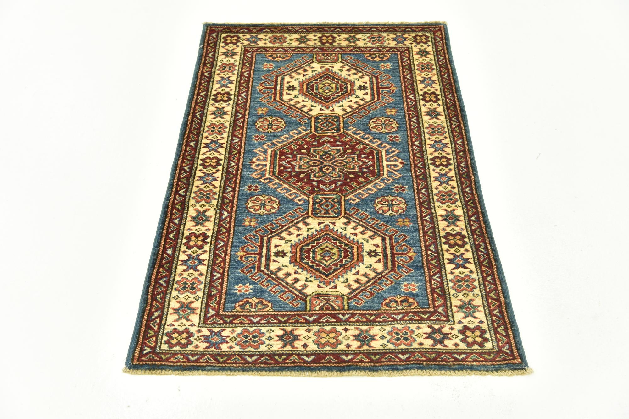 2' 8 x 4' 2 Hand Knotted Kazak Oriental Rug