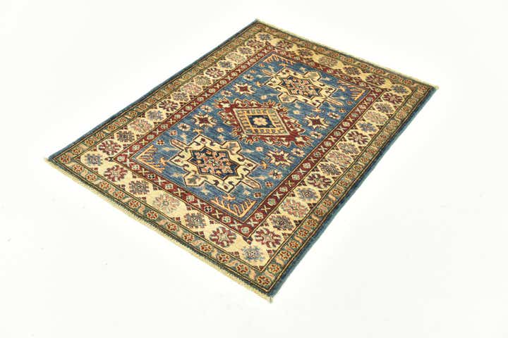 2' 10 x 3' 9 Hand Knotted Kazak Oriental Rug