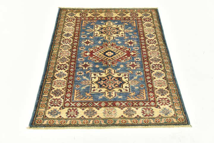 2' 10 x 3' 9 Hand Knotted Kazak Oriental Rug