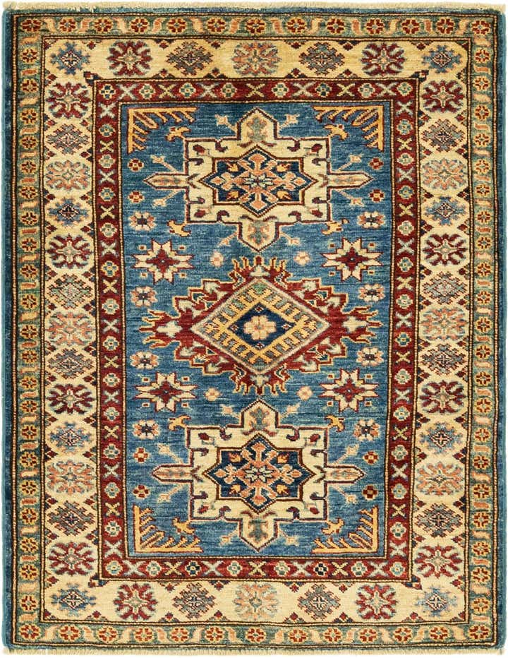 2' 10 x 3' 9 Hand Knotted Kazak Oriental Rug