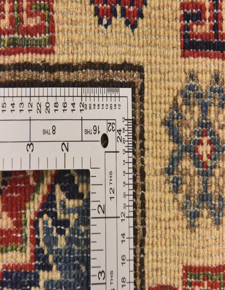 Detail image of 2' 8 x 4' 2  Hand Knotted Kazak Rug