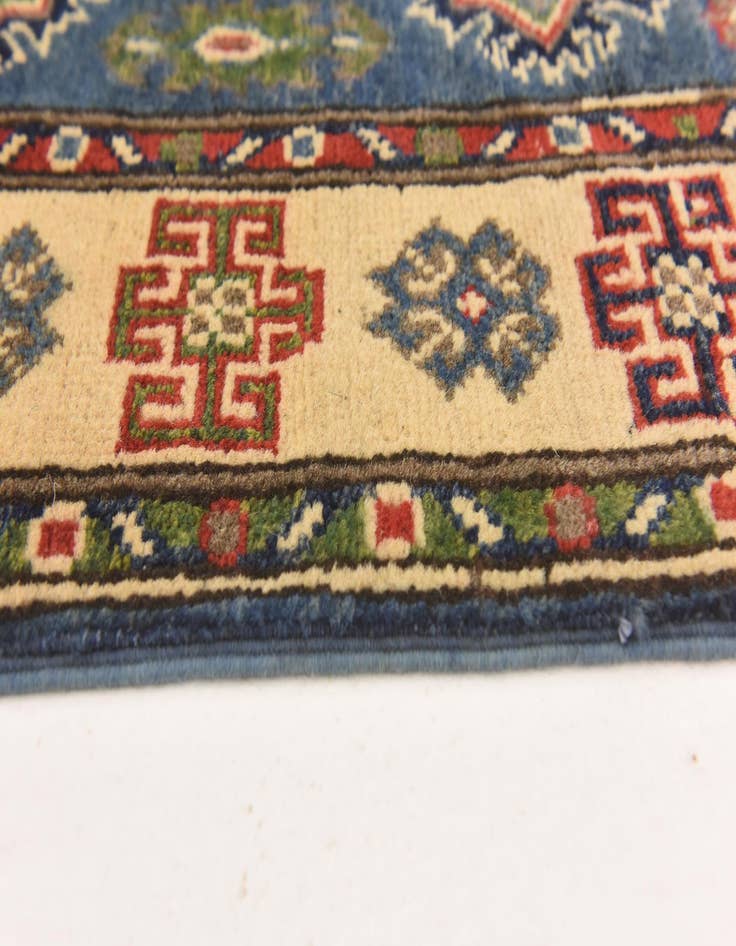 Detail image of 2' 8 x 4' 2  Hand Knotted Kazak Rug