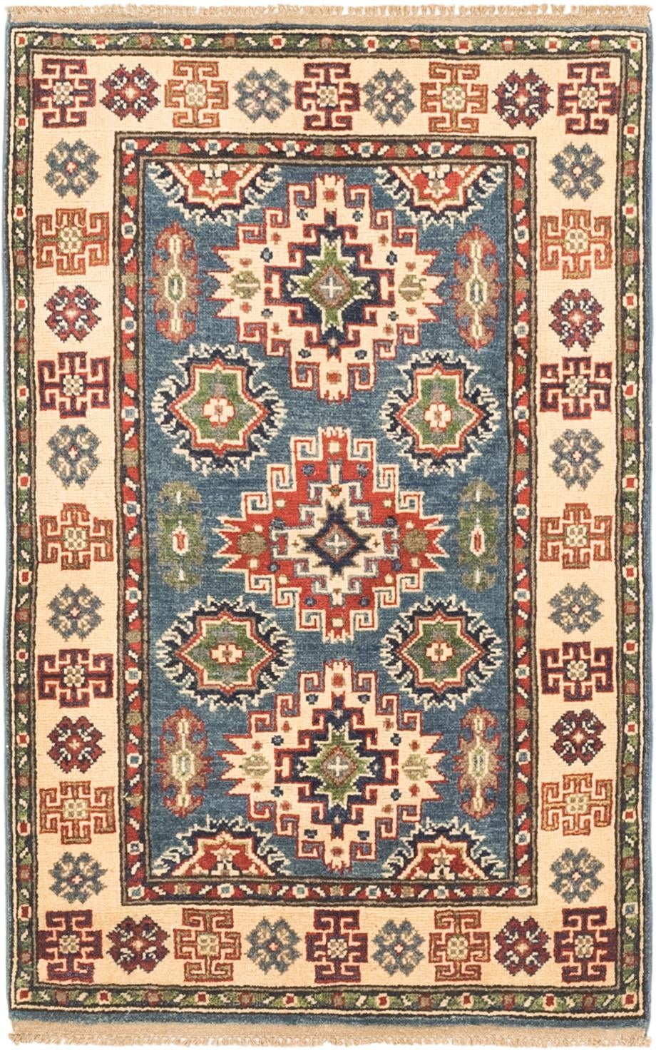 2' 8 x 4' 2 Hand Knotted Kazak Rug