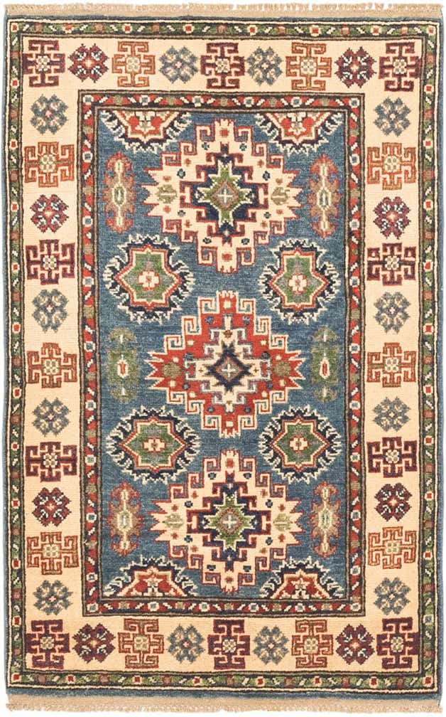 2' 8 x 4' 2 Hand Knotted Kazak Rug