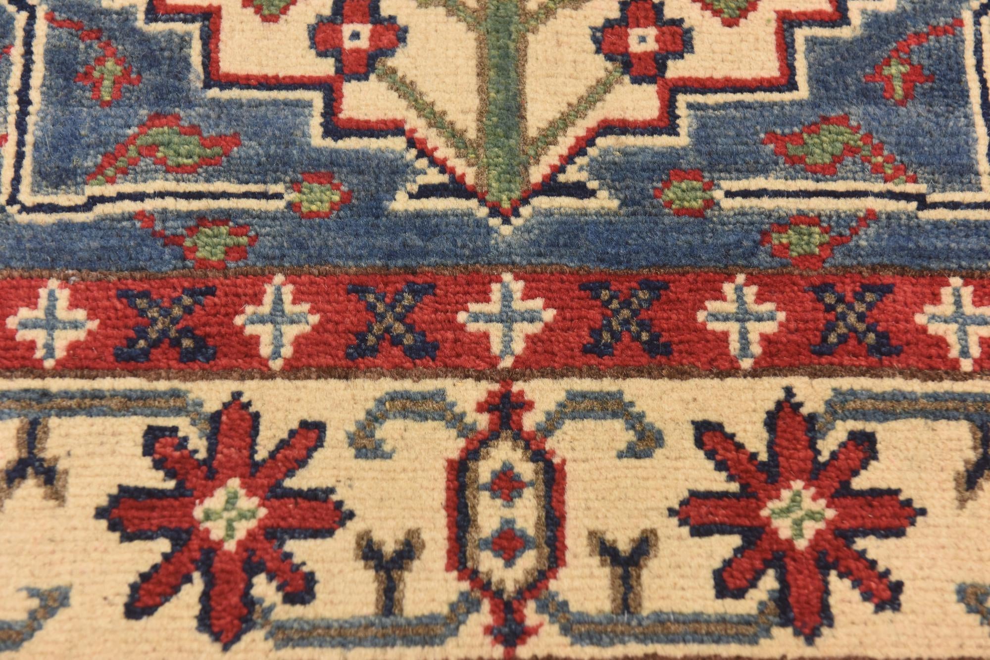 2' 8 x 4' 2 Hand Knotted Kazak Rug