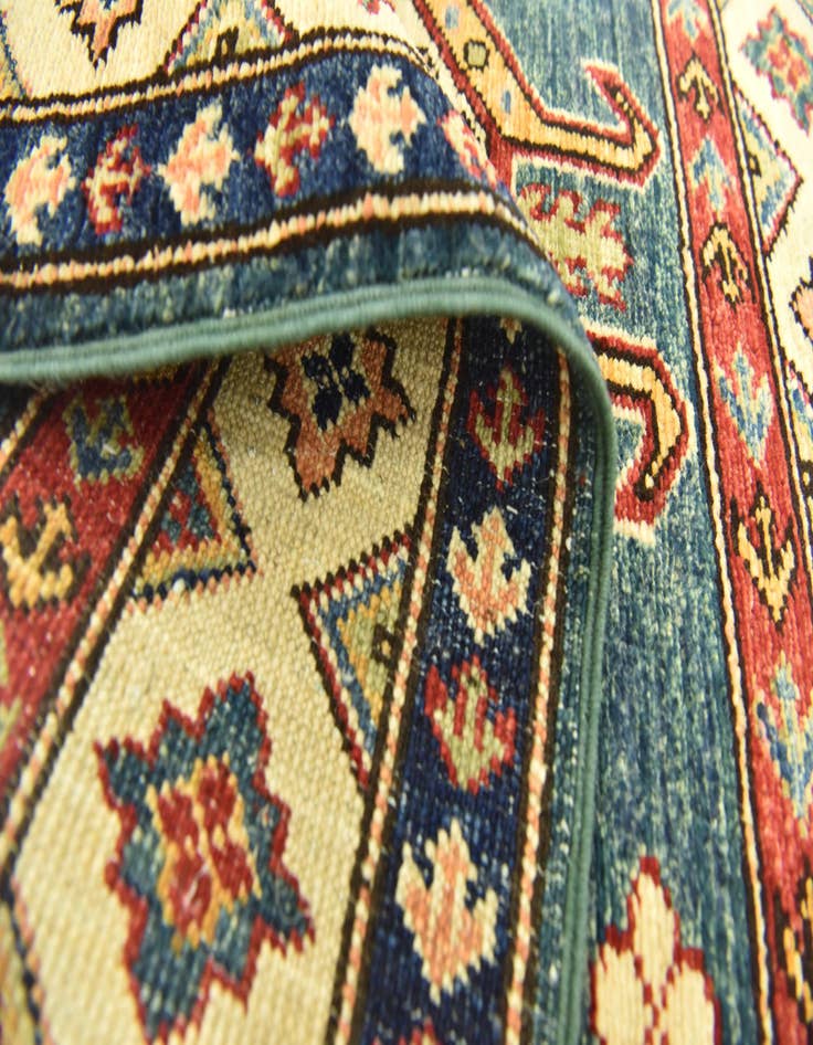 Detail image of 2' 8 x 4'  Hand Knotted Kazak Oriental Rug
