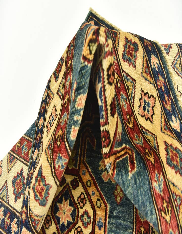 Detail image of 2' 8 x 4'  Hand Knotted Kazak Oriental Rug