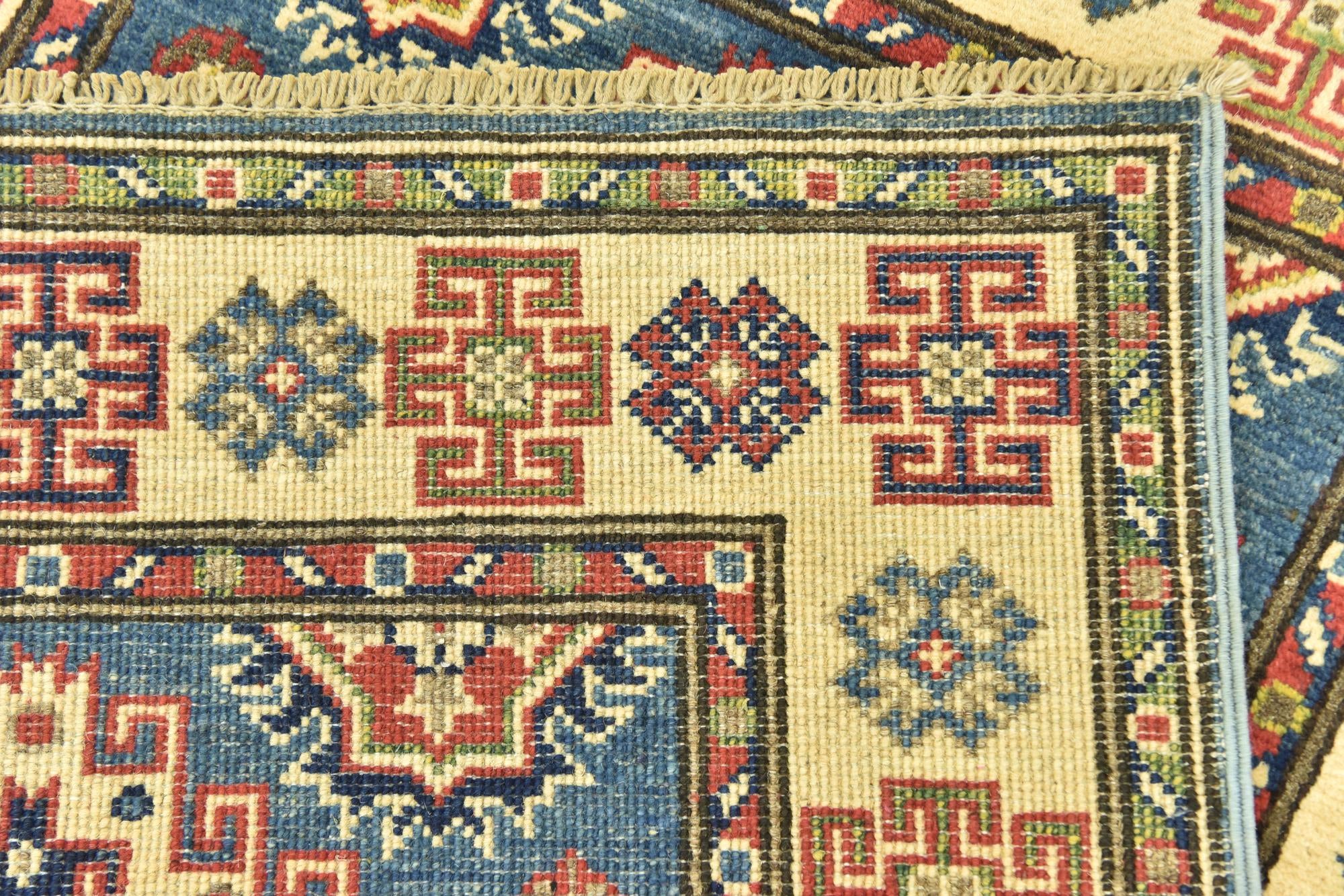 2' 9 x 4' 2 Hand Knotted Kazak Rug