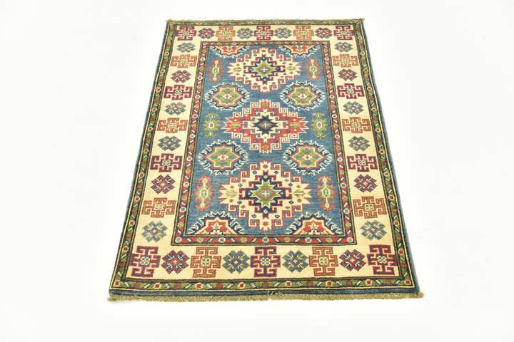 2' 9 x 4' 2 Hand Knotted Kazak Rug