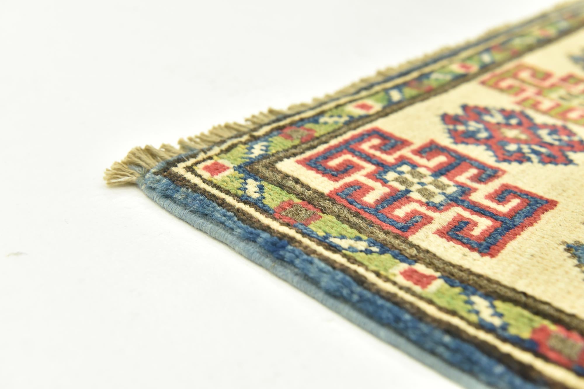 2' 9 x 4' 2 Hand Knotted Kazak Rug