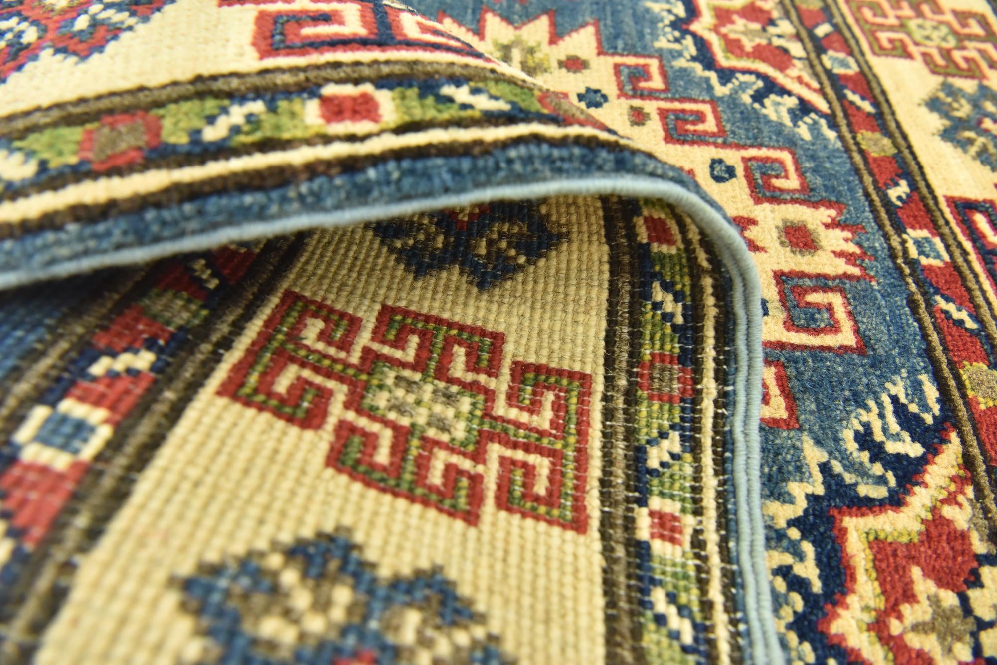 2' 9 x 4' 2 Hand Knotted Kazak Rug