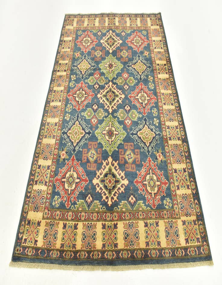 Detail image of 5' x 6' 6 Hand Knotted Kazak Rug