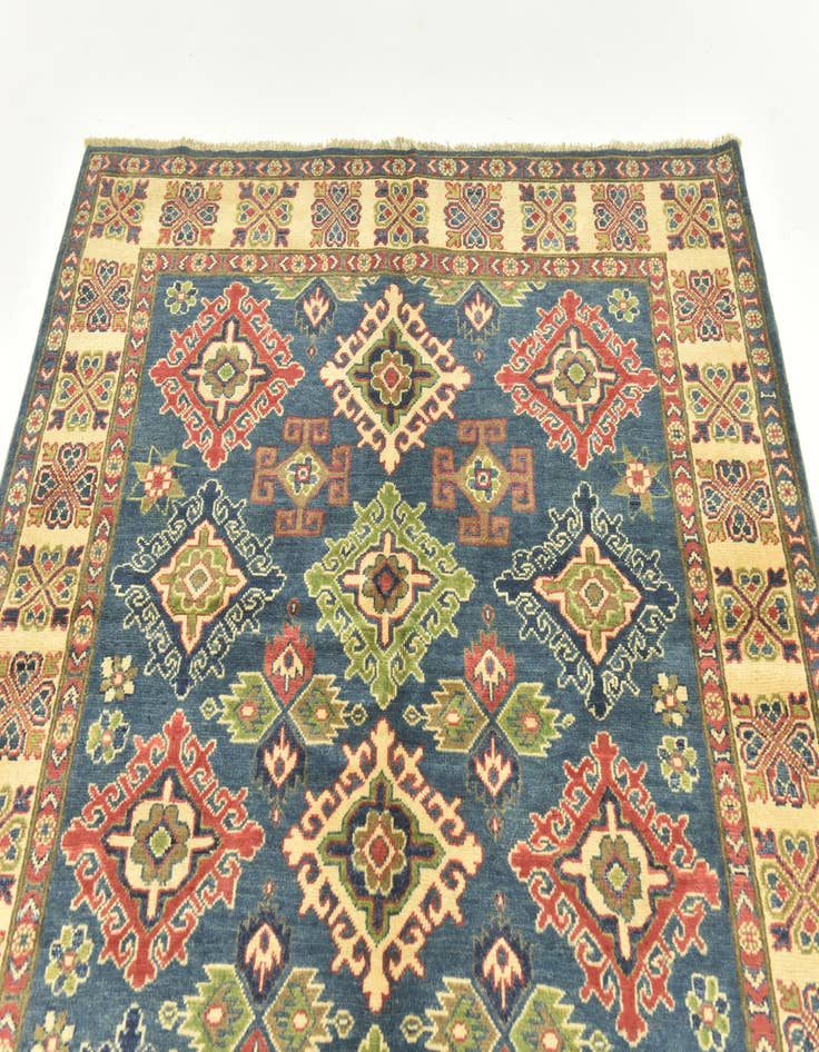 Detail image of 5' x 6' 6 Hand Knotted Kazak Rug