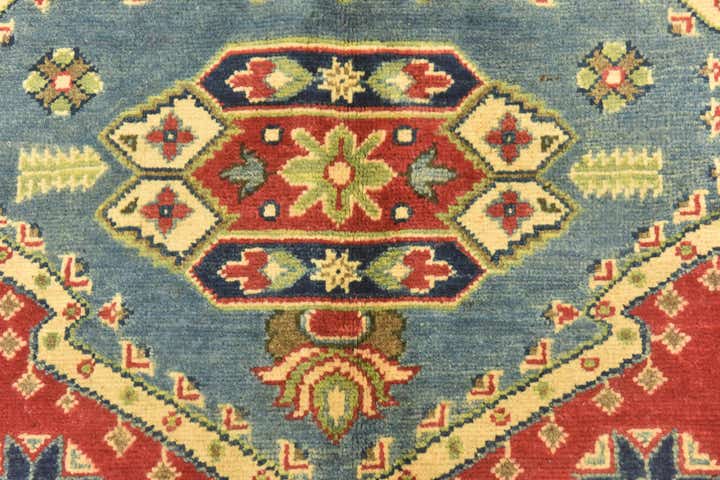 150cm x 200cm anudado a mano Kazak Alfombra