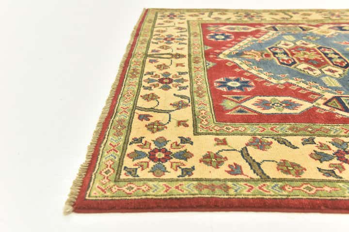 150cm x 200cm anudado a mano Kazak Alfombra