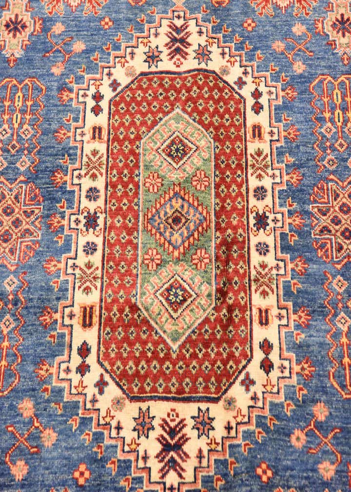 5' 8 x 7' 8 Hand Knotted Kazak Oriental Rug