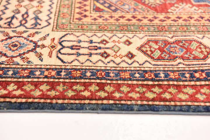 5' 8 x 7' 8 Hand Knotted Kazak Oriental Rug
