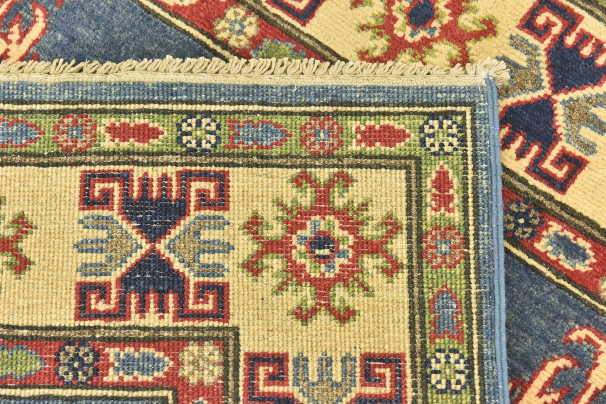 4' x 6' Hand Knotted Kazak Rug