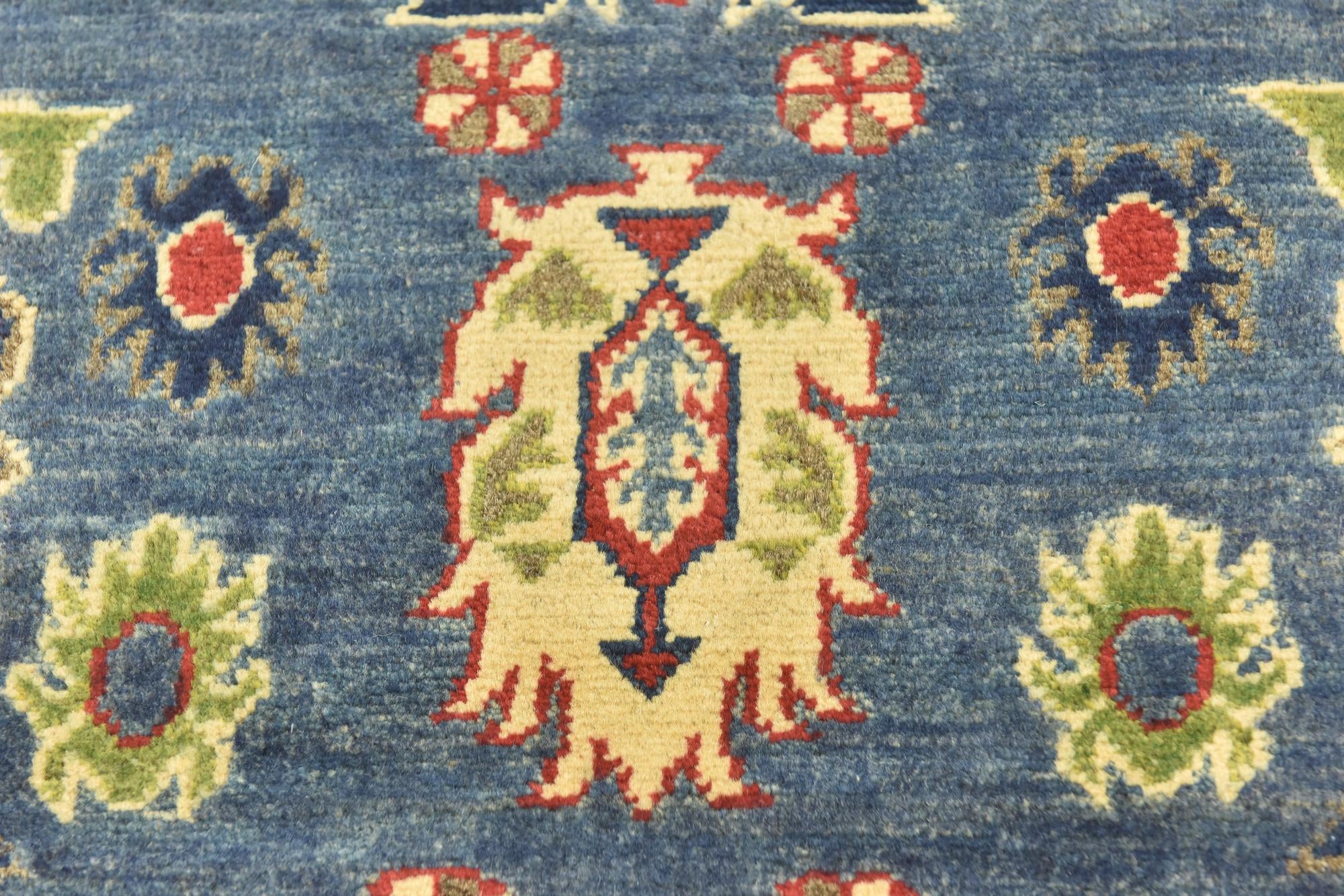 4' x 6' Hand Knotted Kazak Rug