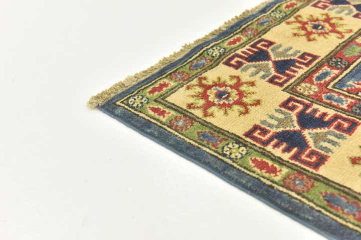 4' x 6' Hand Knotted Kazak Rug
