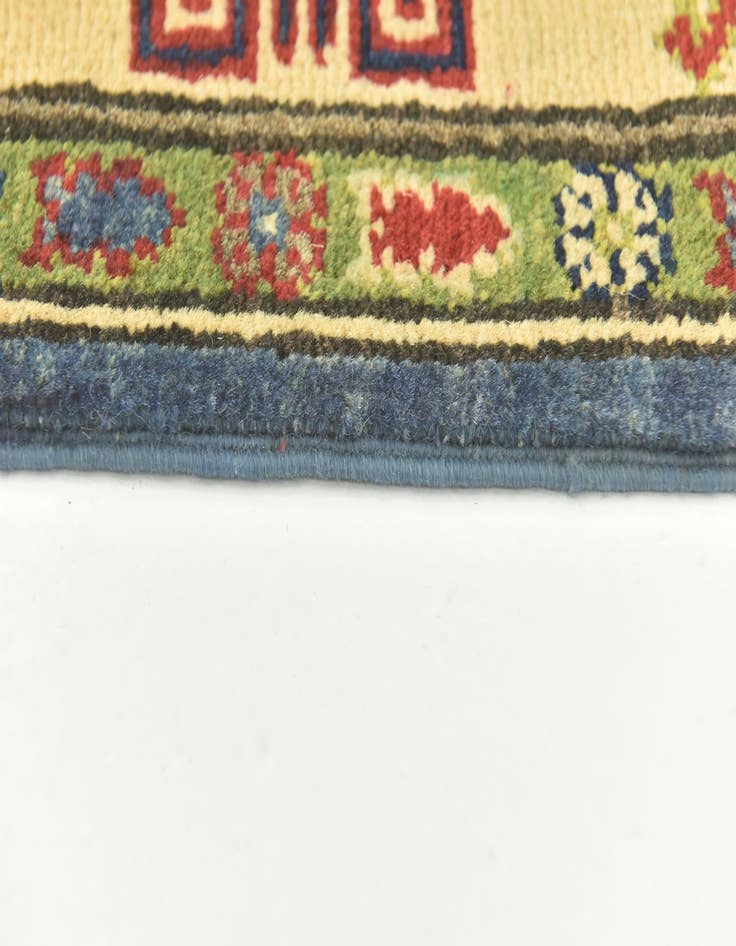 Detail image of 4' x 6' Hand Knotted Kazak Rug