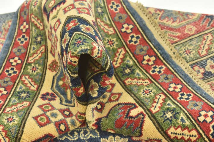 6' 6 x 9' 3 Hand Knotted Kazak Rug