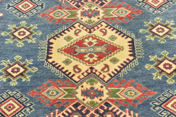 6' 6 x 9' 3 Hand Knotted Kazak Rug